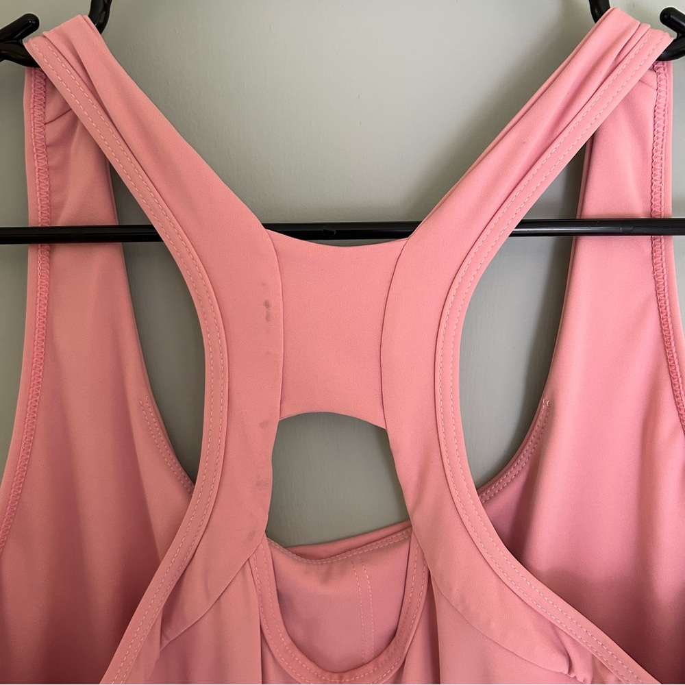 Pink Athletic Dress with built in Shorts - Picture 3 of 3